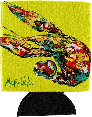 Caroline's Treasures MW1017CC - Enfriador para latas o botellas, funda lavable para bebidas, soporte aislado para bebidas, multicolor