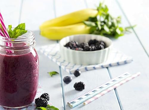 Miniatura 8 de Bormioli Rocco Quattro Stagioni - Tarros de vidrio (12 unidades), recipientes de almacenamiento de 17 onzas con tapas de metal herméticas para