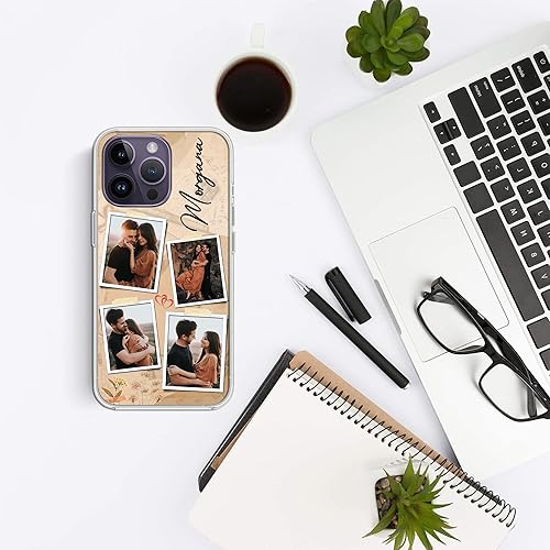 Miniatura 6 de Funda protectora transparente con imagen de pareja, compatible con iPhone 15, 14, 13, 12, 11, X, Xs, Xr, 8, 7, 6s, Mini Pro Max