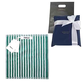 Mi　テクラタオル2枚 Amazon｜TEKLA テクラ オーガニックコットン ハンドタオル 2枚