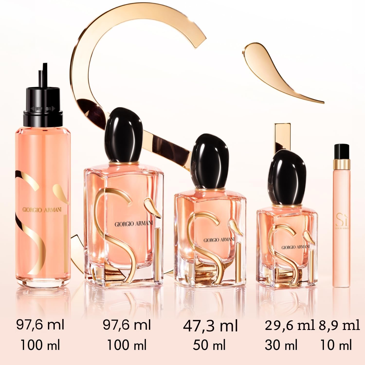 Armani Si Intense Eau de Parfum, nachfüllbar, Spray, 100 ml