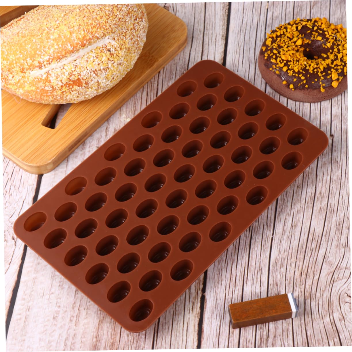 ABOOFAN 3 Set Di Per Cioccolato in Silicone Essenziali Per La Cottura Per Fondente Creativi Antiaderenti Per Forme 2 Pezzi * 3