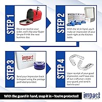 Vista 6 de Protectores nocturnos de impacto Custom Soft Night Guard 0.118 in -Lower