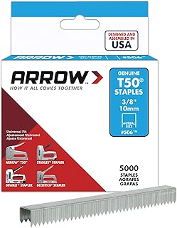Arrow Fastener 506IP Genuine T50 3/8-Inch Staples, 5,000-Pack - coolthings.us