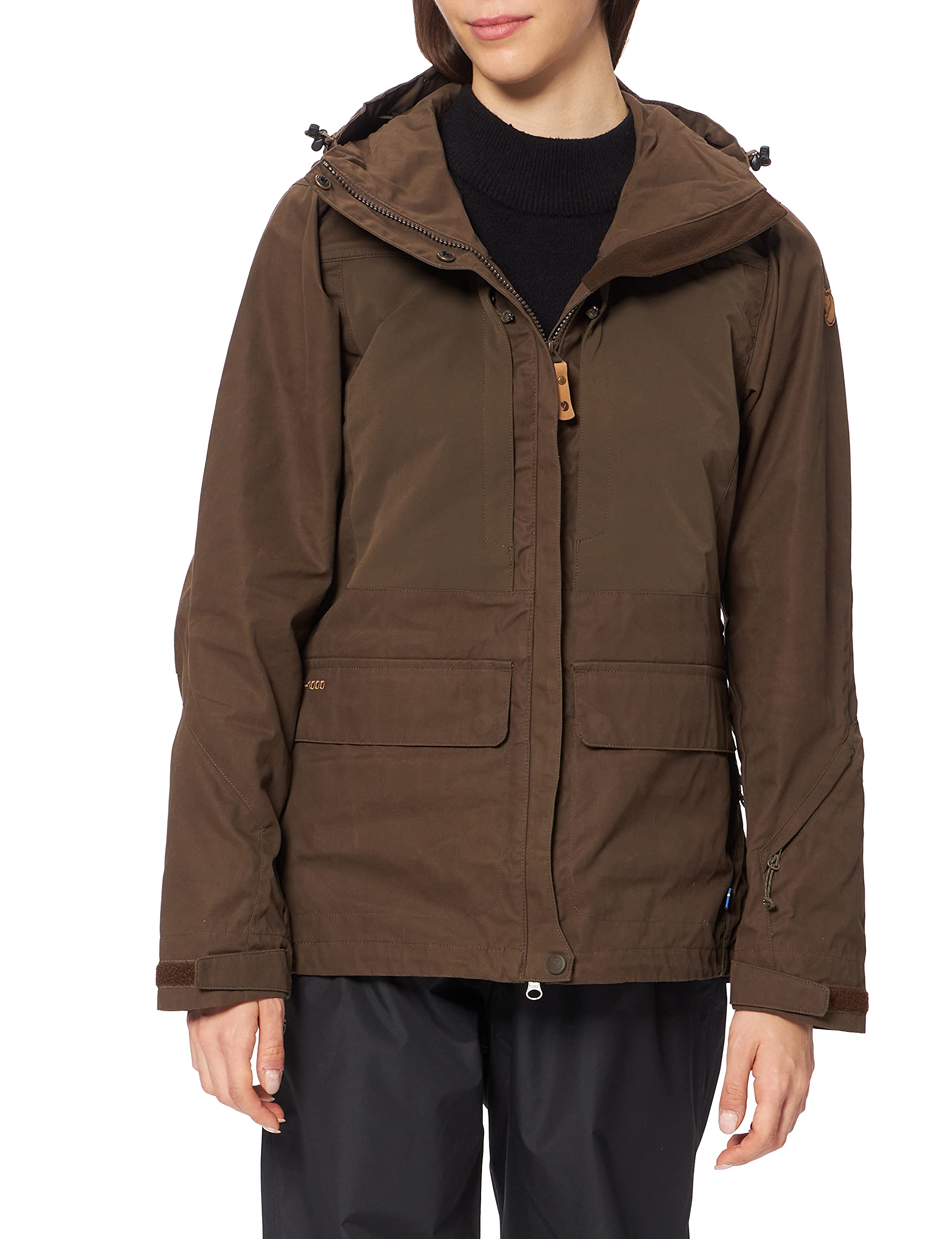 Fjällräven Lappland Hybrid Jacket W zielony ciemnooliwkowy L