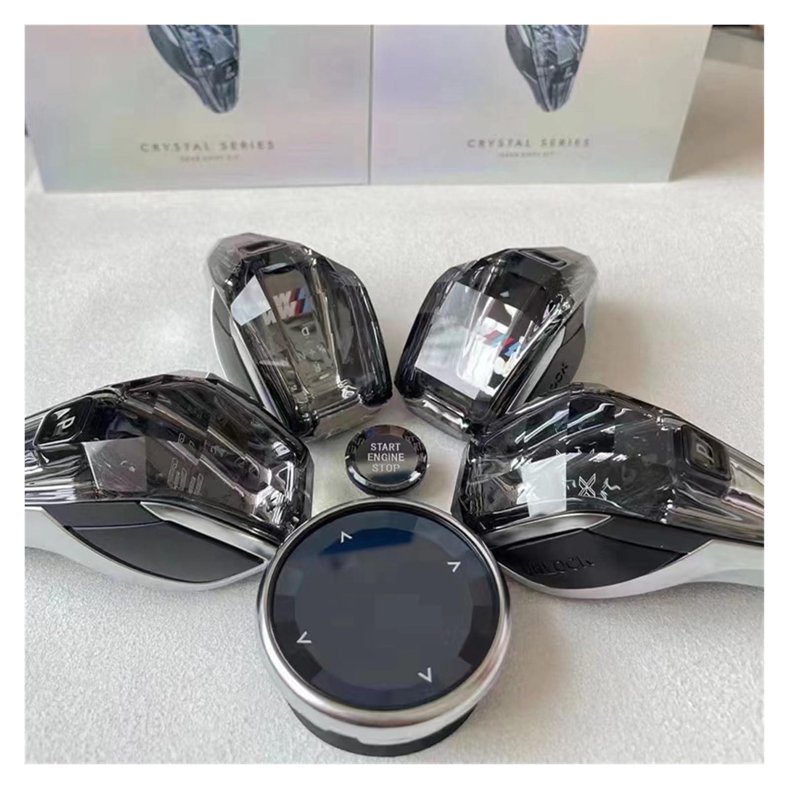 Amazon.com: FABIZZ BMW Compatible Crystal Gear Shift Knob