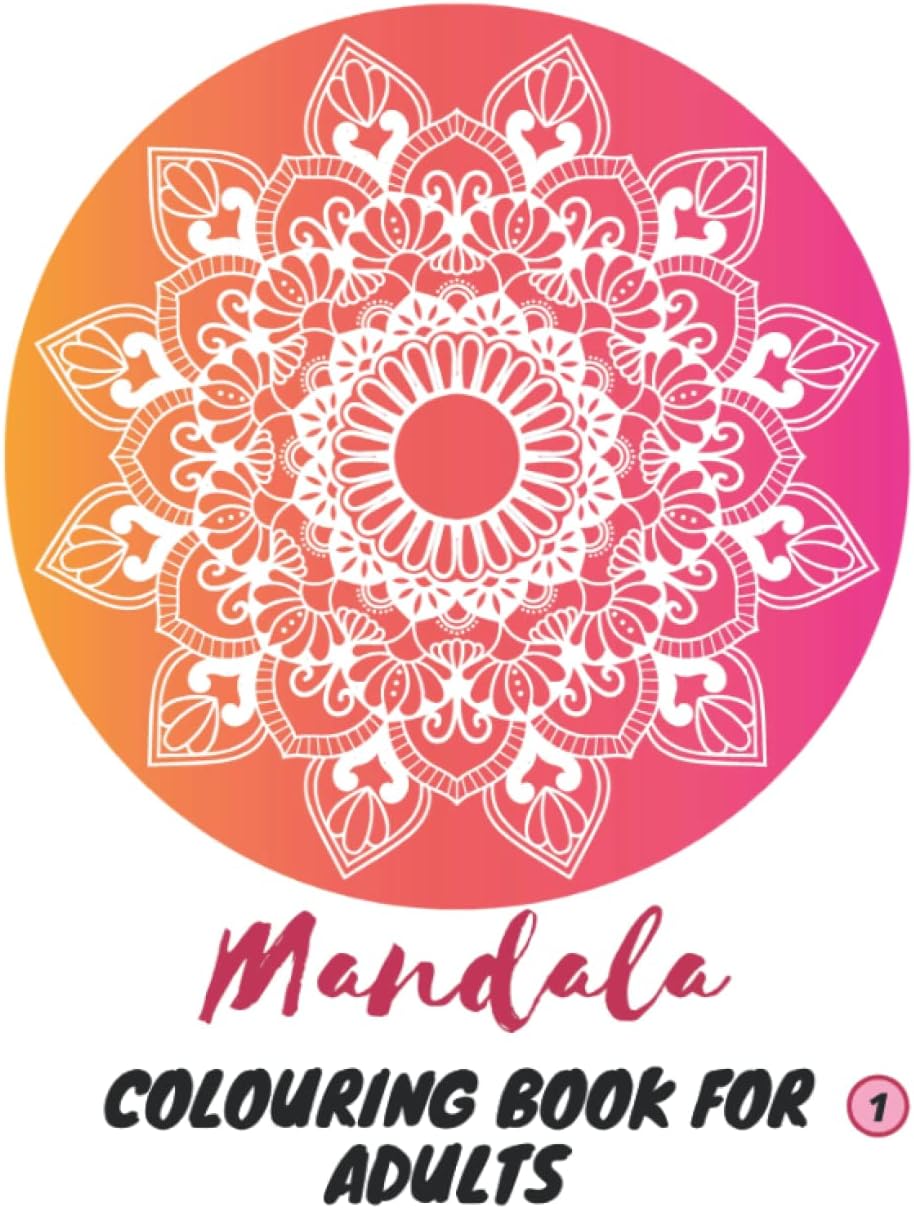 Mandala Art- Mandala Colouring book for Adults