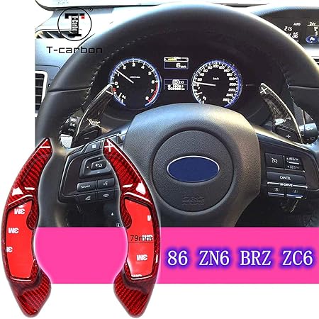 卸売 パドルシフトカバー スバル シフト F Brz Xv フォレスター インプレッサ レヴォーグ Wrx レガシィ パドルシフトエクステンション パドルシフトカバー リアルカーボン製 エクステンション パドル 自動車車体 新車 中古車