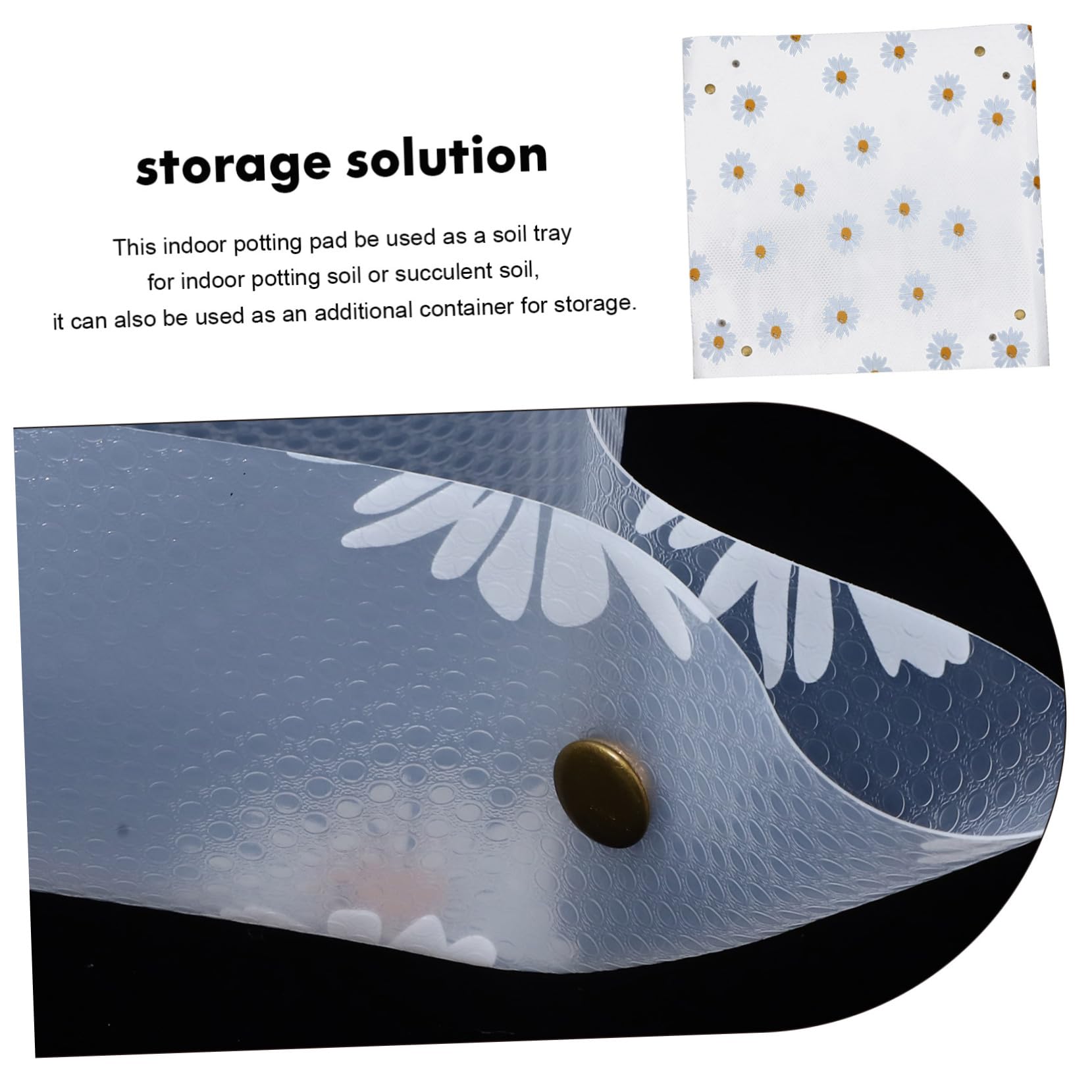 Mipcase 5 Pièces Tapis végétal Vert bac Jardinage Plantes d'intérieur Pots de Fleurs Tapis de rempotage Plateau de rempotage Plantes Vertes bâche Sol Succulent Matelas à Langer Sol Eva