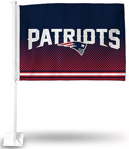 Vista 181 de Rico Industries NFL - Bandera de doble cara para automóvil, accesorio para auto