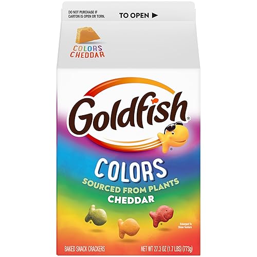 Miniatura 87 de Goldfish Galletas de queso cheddar, cartón de 27.3 onzas