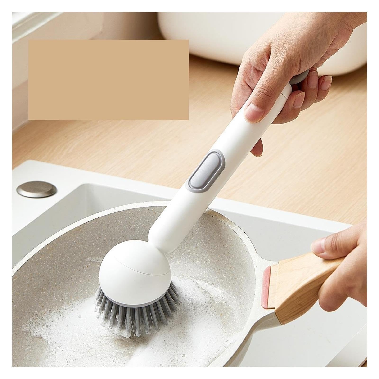 3pcs Kitchen Special Long Handle Pot Brush pour Cuisine