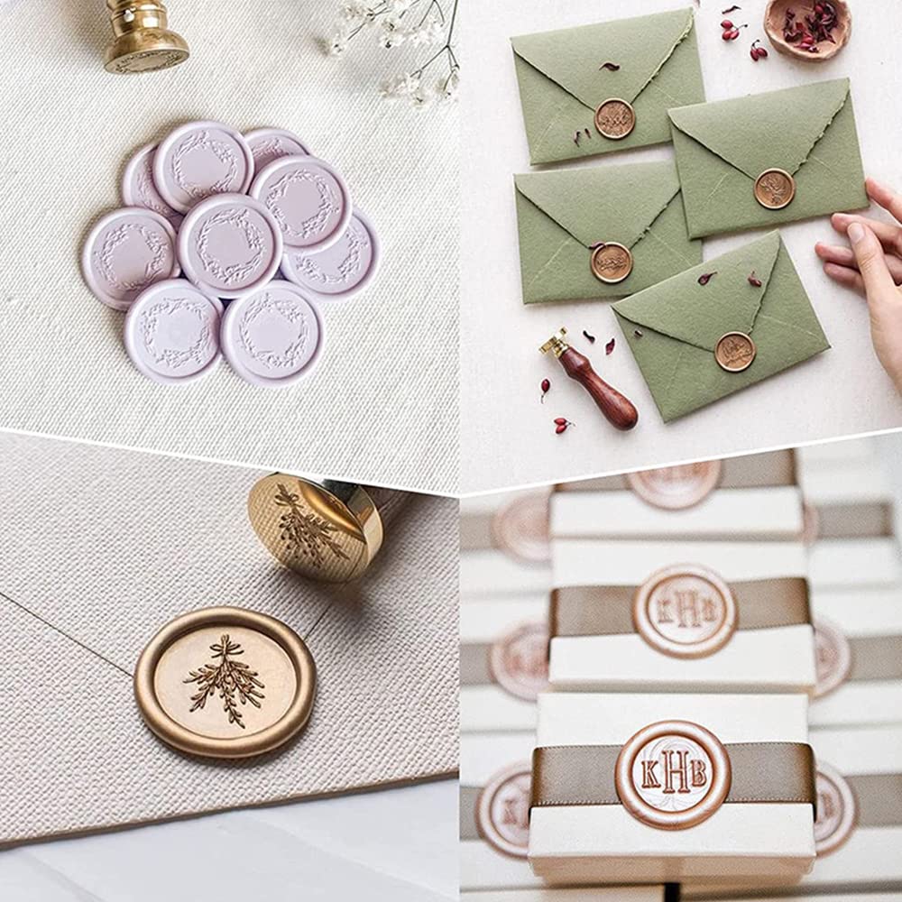 Stampo In Silicone Per Sigilli Di Cera - 24 Forme Con 100 Nastri Adesivi | Per Lettere, Inviti E Fai Da Te - Foto 7