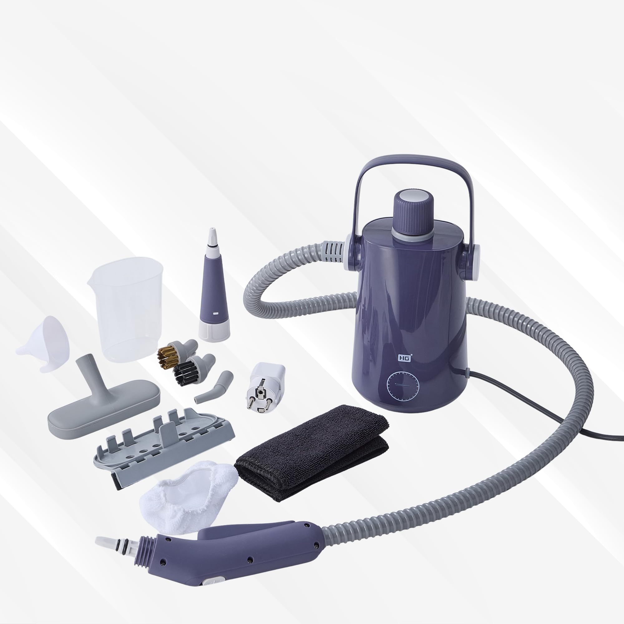 AU.ZIRINE Nettoyeur Vaporisateur 3 Bars - Nettoyeur Vapeur Haute Pression pour Canapés, - Guide 360