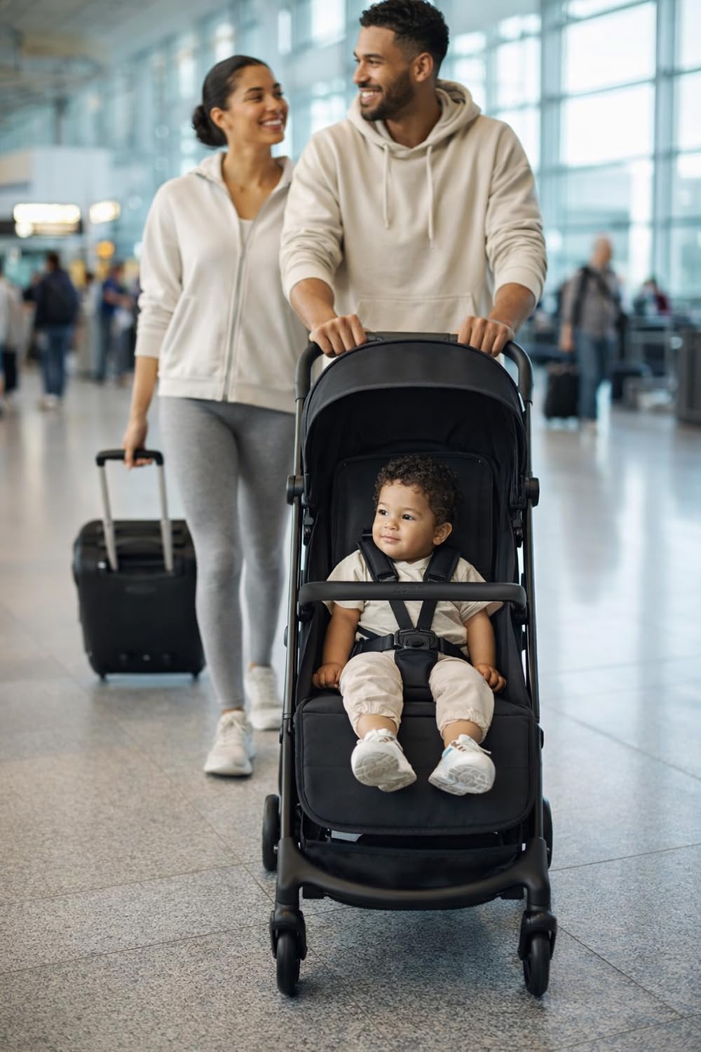 Zummi Poussette compacte Aero - De la naissance à 22 kg (environ 4 ans) - Légère - Pour tous les jours et les voyages