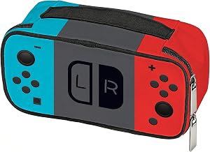 Video Game Pencil Case for Boys, Large Capacity Pencil Pouch with Zipper & Portable Handle, Stationery Pencils Box for Kids Teens Boys Girls School Supplies, Back to School Gifts for Game Lover