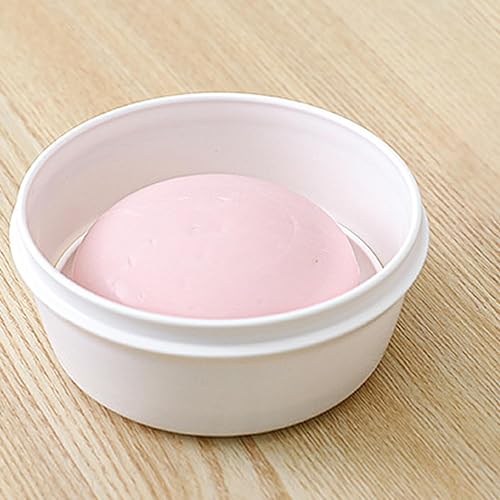 Miniatura 2 de Jabonera de plástico con tapa, caja portátil, escurridor sellado, a prueba de fugas, soporte blanco moderno para ducha de viaje, contenedor de