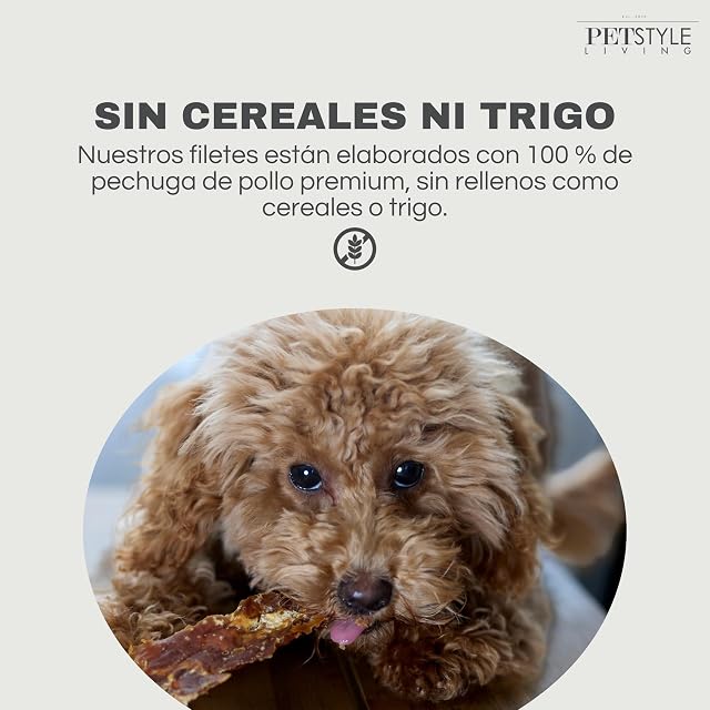 Foto 4 de 8 de Petstyle Living Filetes de Pollo - Snacks para Perros - 1000 g