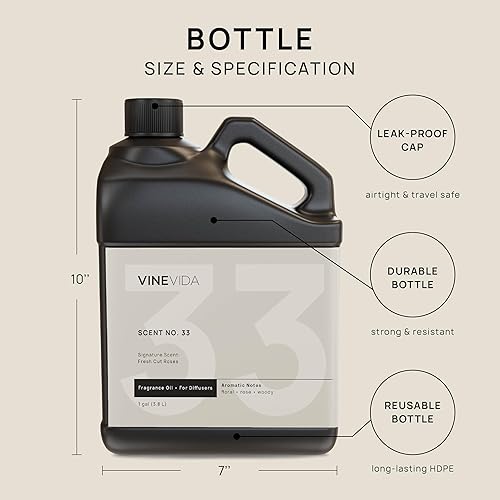 Miniatura 338 de VINEVIDA Aceite de fragancia de cuero genuino para difusores de aire frío, aceites esenciales para recarga de aceite difusor y ambientador