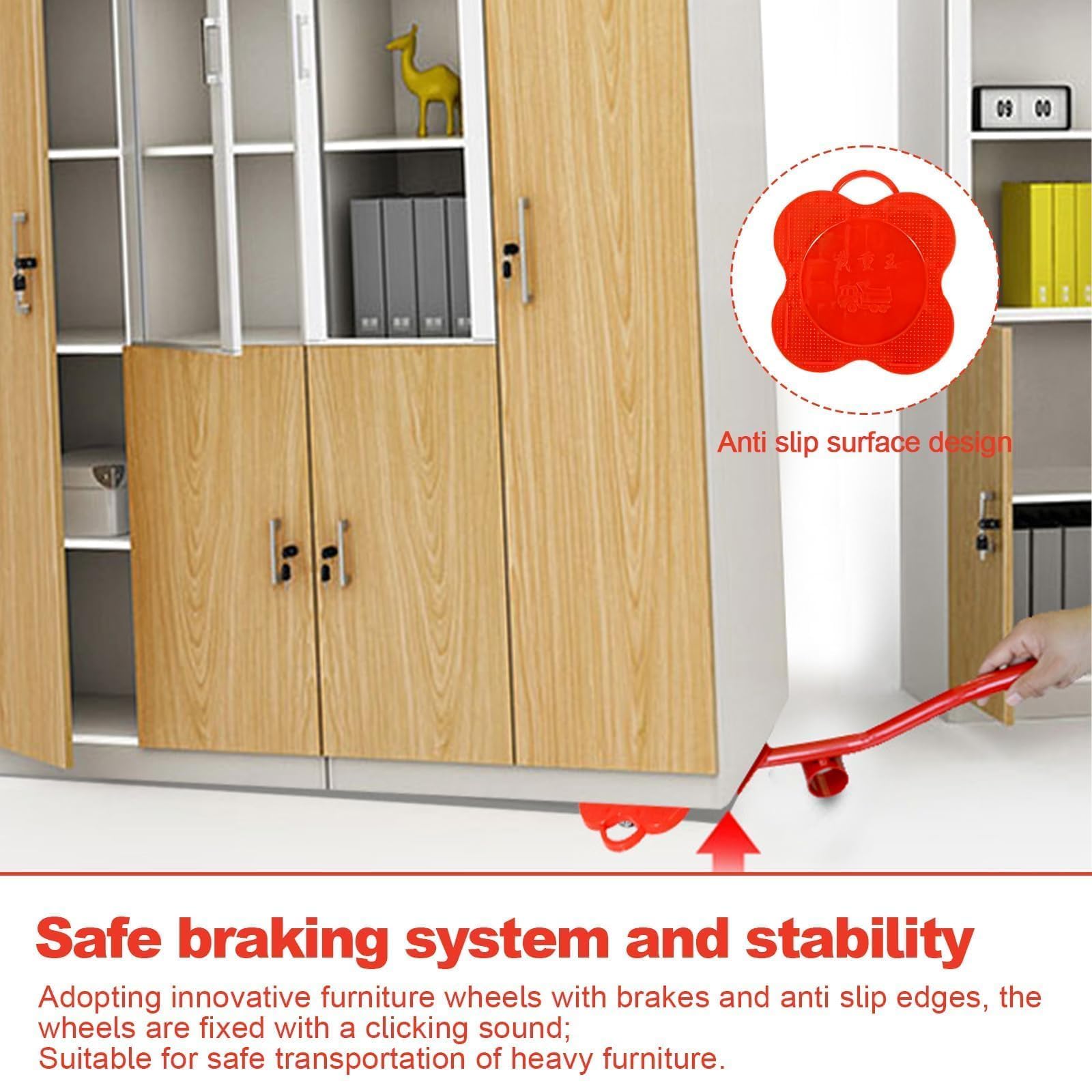 Plateau Roulant Pliant, Chariot à Roulettes, Demenagement, Deplace