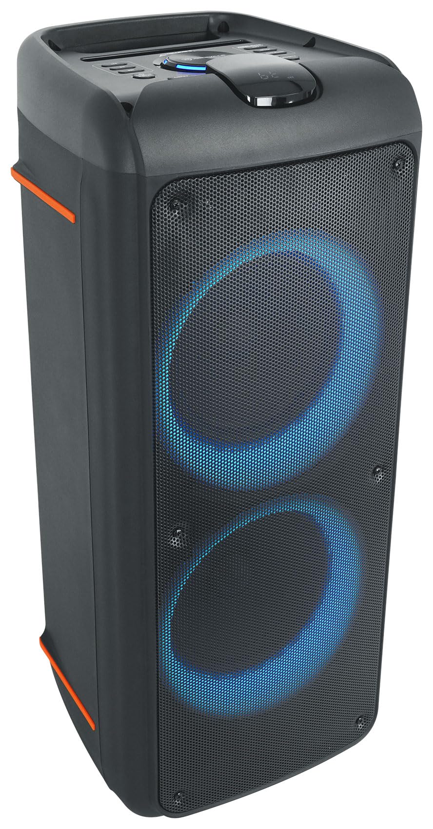 Sponsored Ad - Rock Party 9 1000W Portable Bluetooth Speaker, Dual 8" Woofers, Deep Bass, LED Lights, Karaoke Mic/Guitar Inputs, for Parties and Outdoor Events