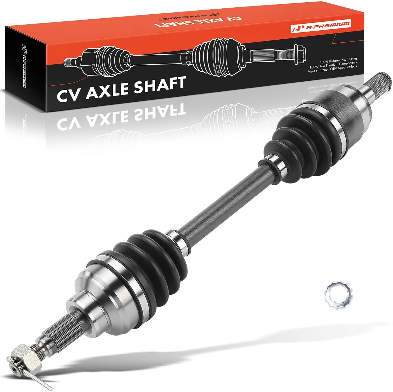 A-Premium CV Axle Shaft Assembly Compatible with Honda Foreman 400 1997-2001, FourTrax Foreman 400 1995-1996, Front Right Passenger Side