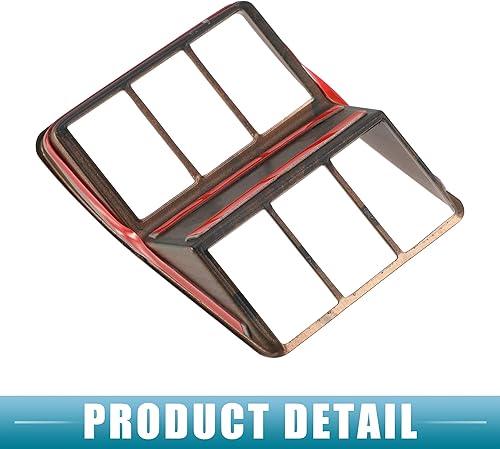 Miniatura 7 de Cubierta del botón del interruptor de los faros del automóvil, accesorios interiores para Honda CRV 2017-2022, patrón de textura de madera de