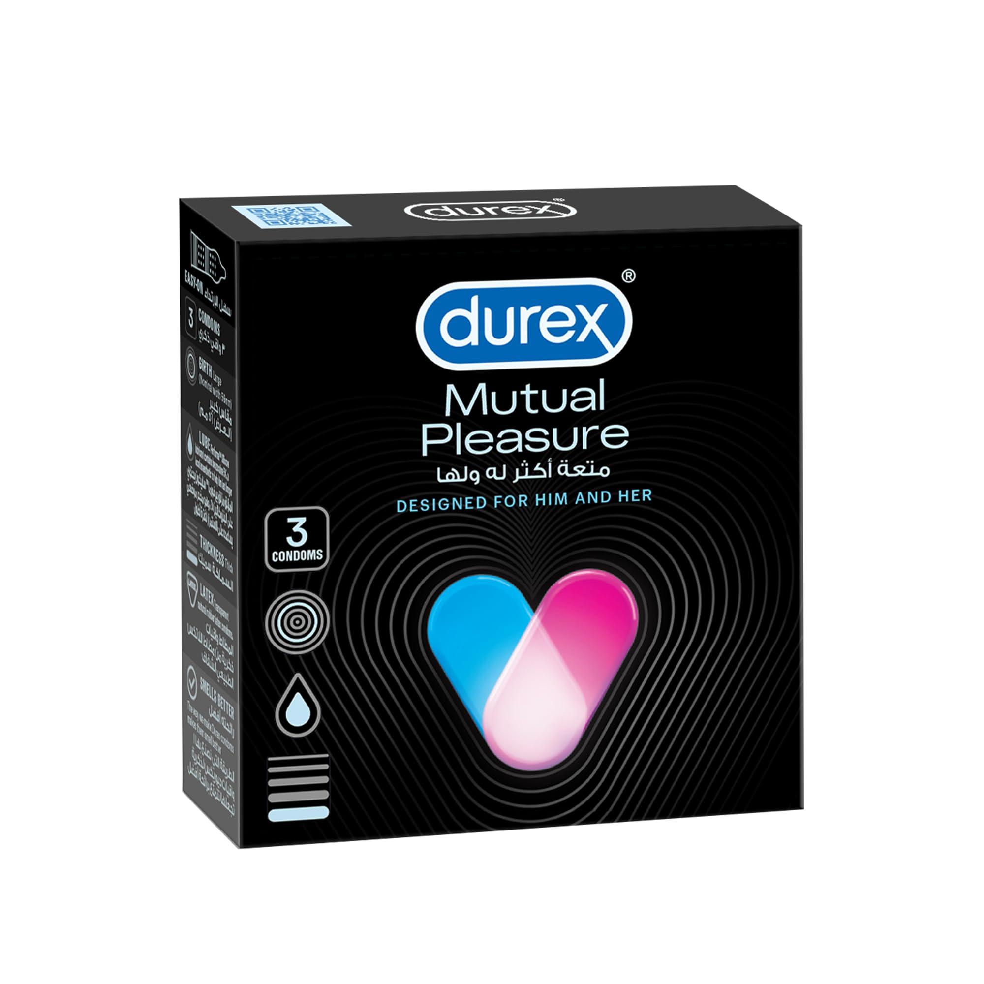Durex Mutual Pleasure Condom Pack of 3