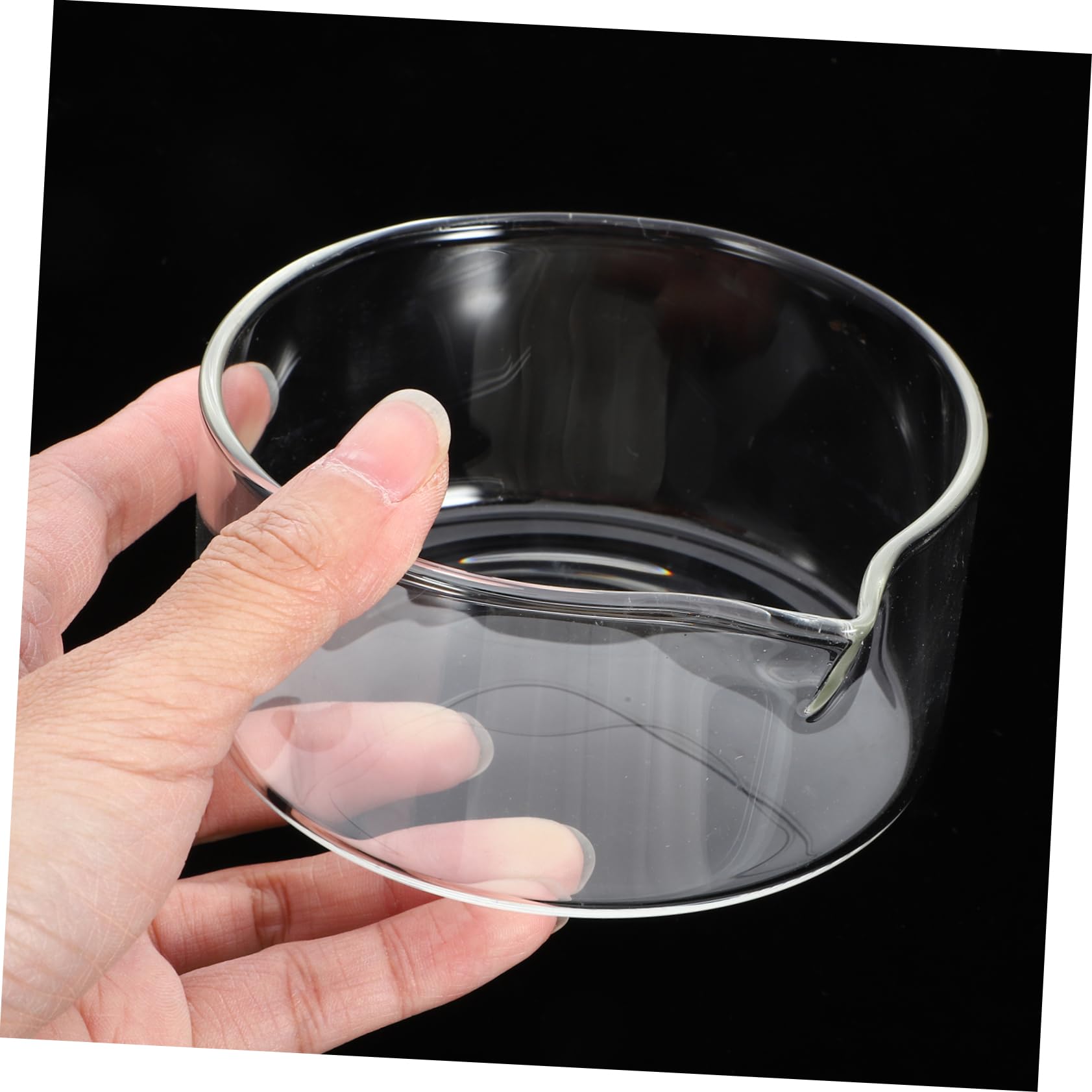 iplusmile 4 Stück Kristallisationsschale Aus Glas Laborinstrumente Verdunstungsschale Kristallisationsschale Glas Petrischale Aus Glas