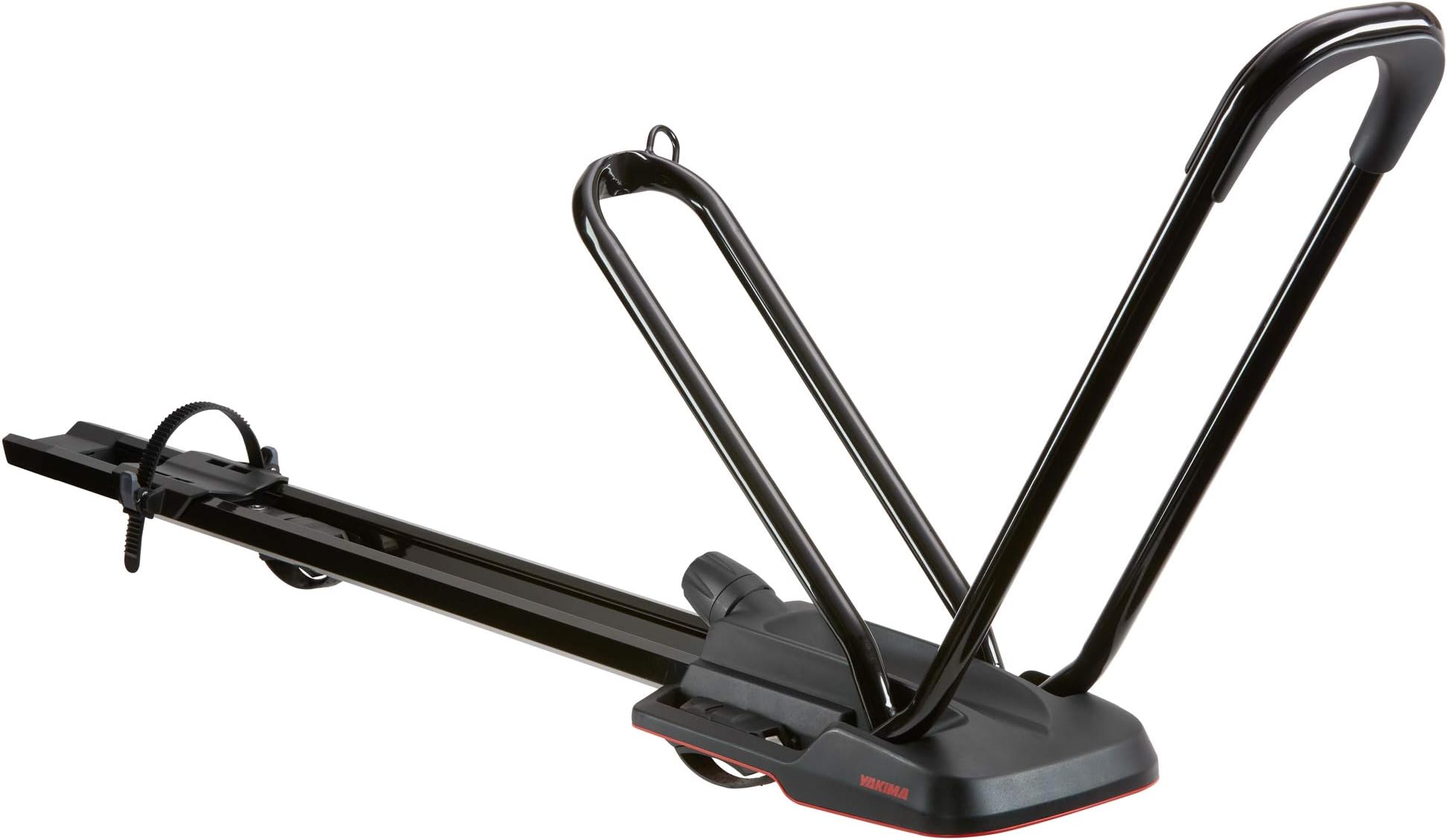 HighRoad Wheel-On Upright Bike Mount for Rooftop Racks for Cars, SUVs and More, Carries 1 Bike