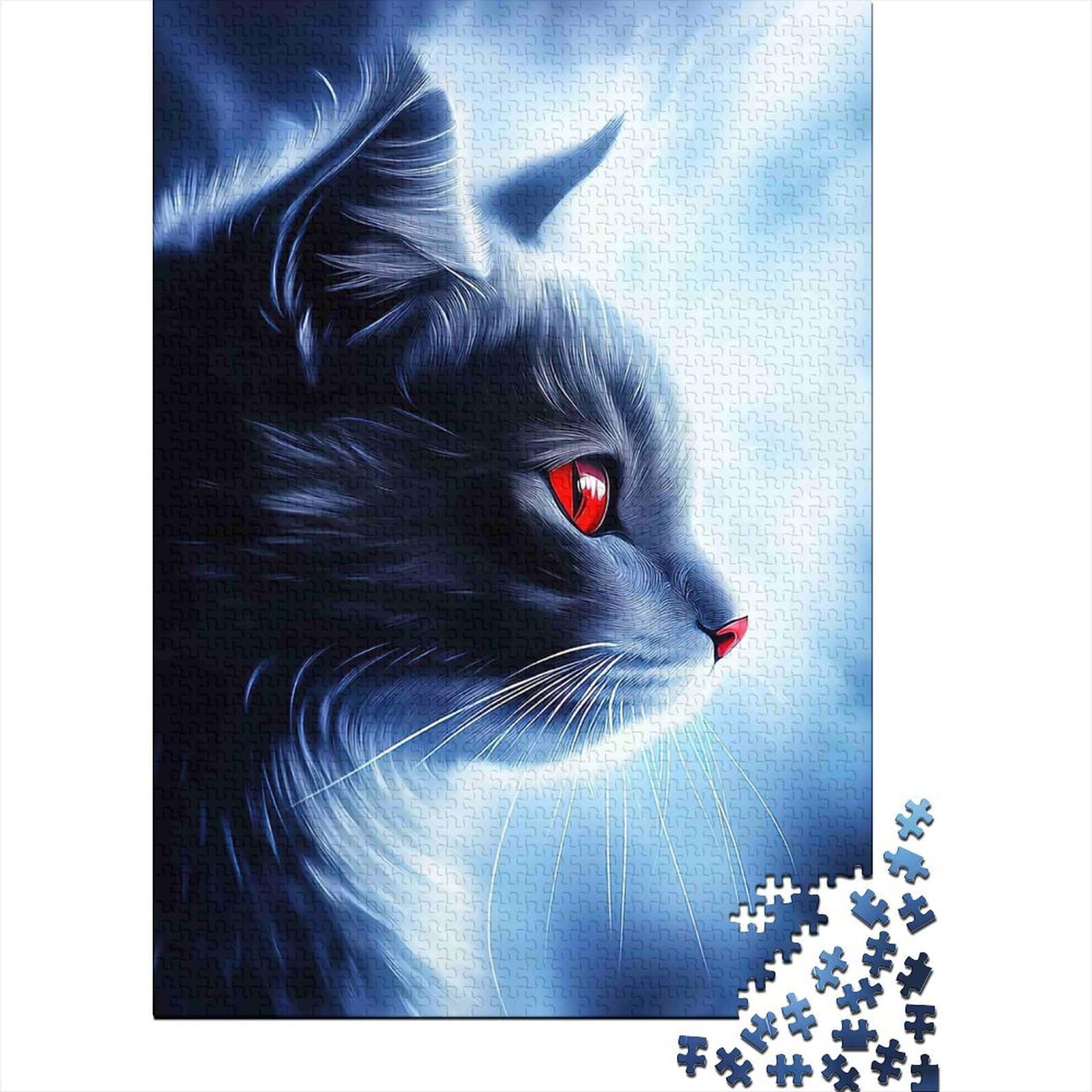 1000pcs Jigsaw Puzzle Age14+ Cat Eye Art Gift