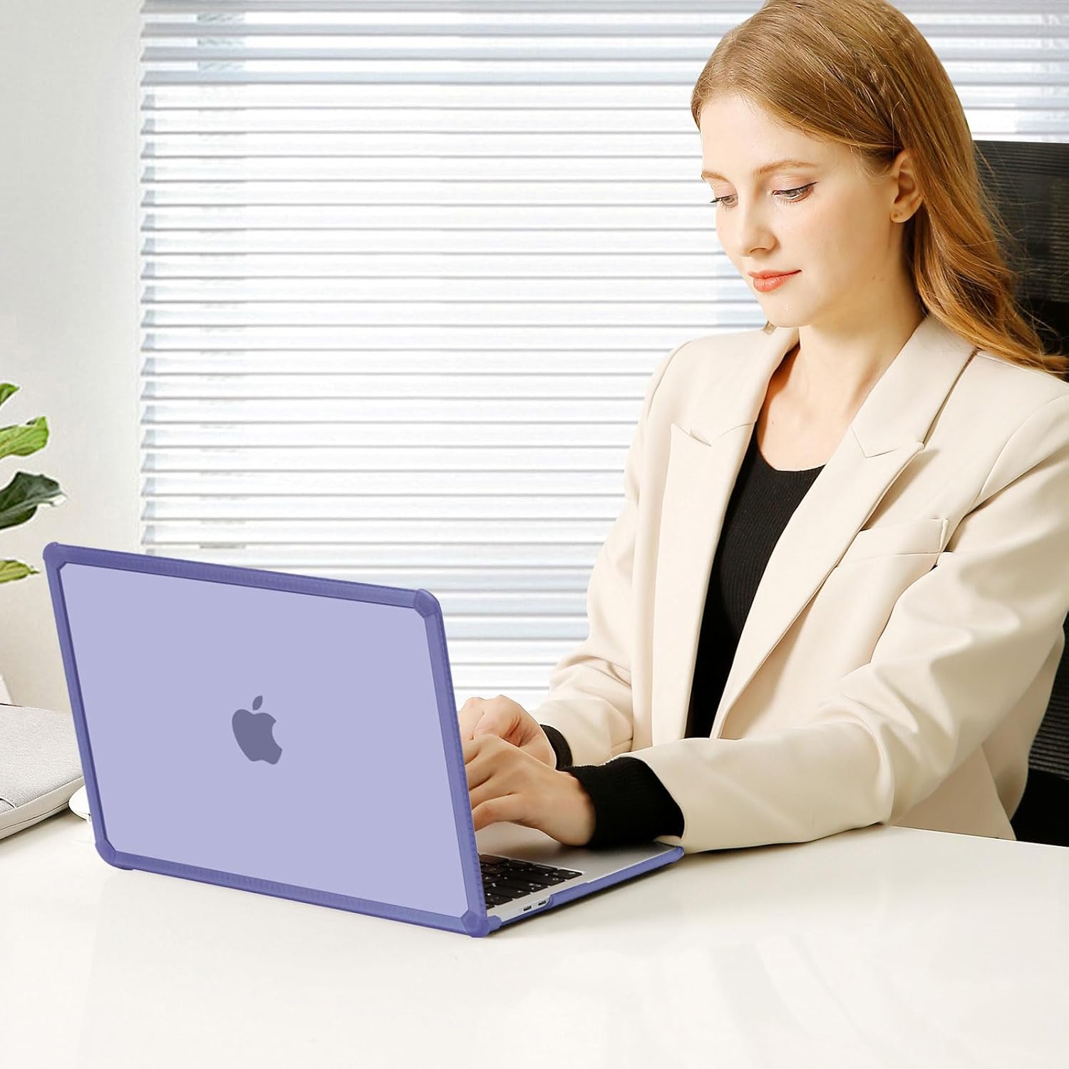 MOSISO Crack-Resistant Cover Compatible with MacBook Pro 13 inch Case M2 2026-2016 A2338 M1 A2251 A2289 A2159 A1989 A1708 A1706,Heavy Duty Shell with TPU Bumper&Keyboard Cover&ScreenFilm,Lavender Gray