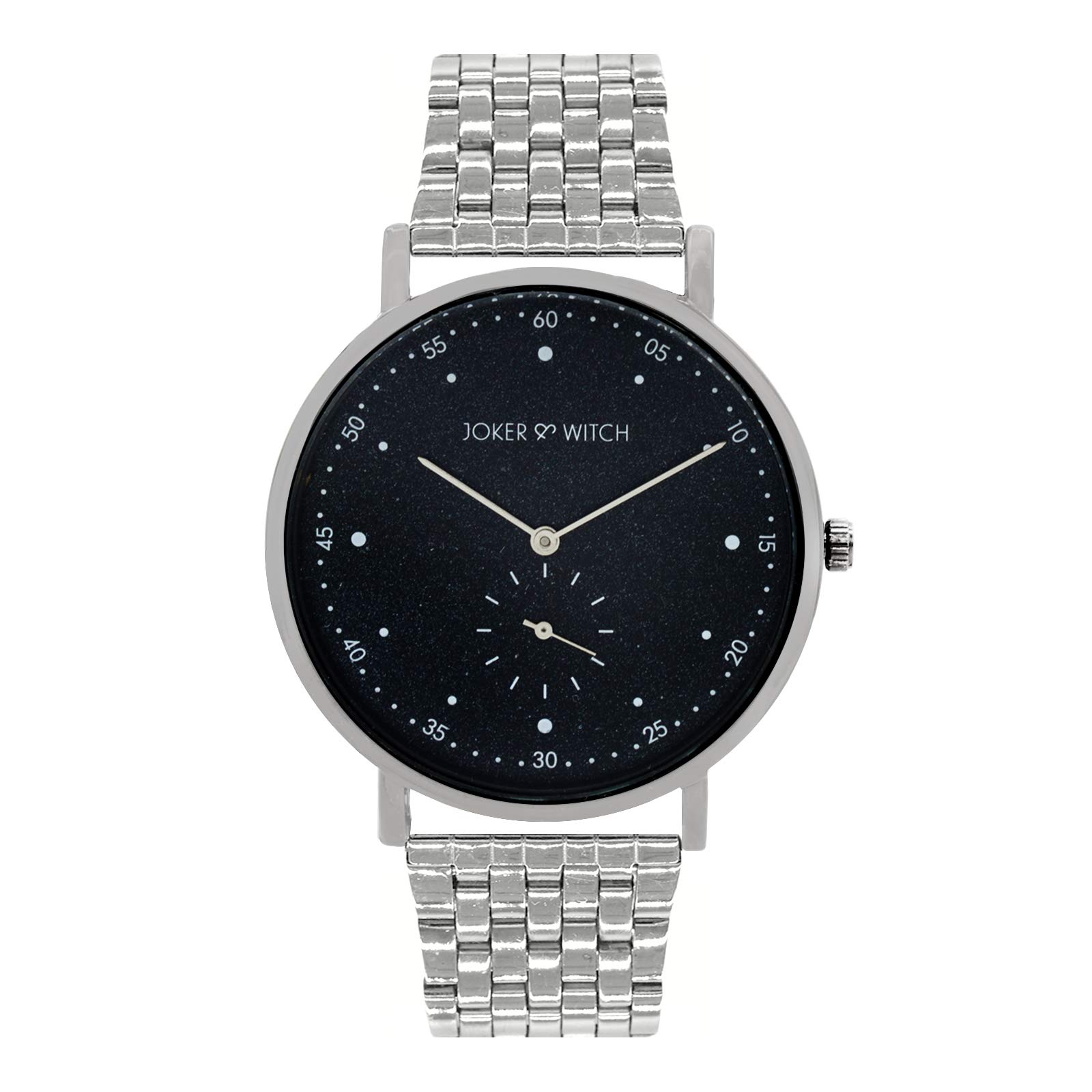 Joker & Witch Drake Classic Silver Watch (B083P2WJ7J) Amazon Price History, Amazon Price Tracker