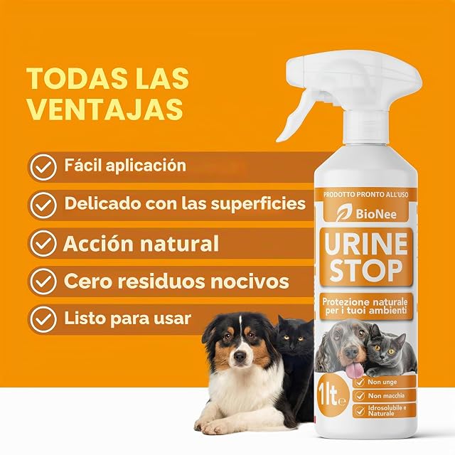 Foto 6 de 8 de Bionee Urine Stop Spray natural para perros y gatos