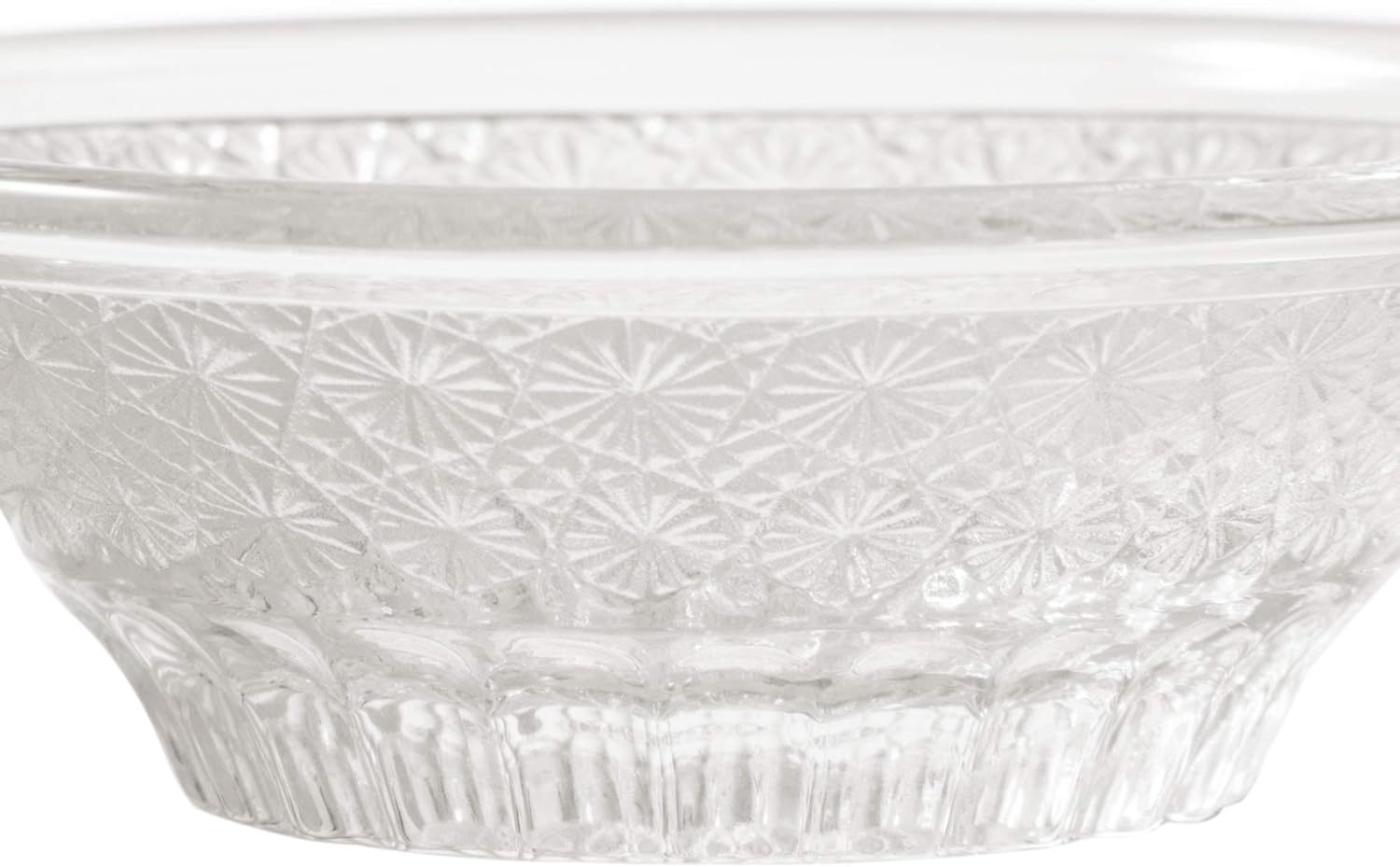 Aoyama Glass AMG-KM-K5 Glass Chiyoguchi Inoguchi Small Bowl, Approx. 2.8 inches (7 cm), Incense Chrysanthemum, Made in Japan
