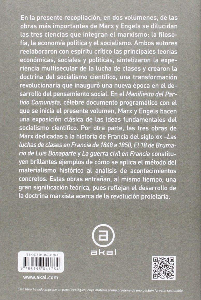 Obras escogidas, 1: 317 (Básica de Bolsillo Serie Clásicos del pensamiento político)