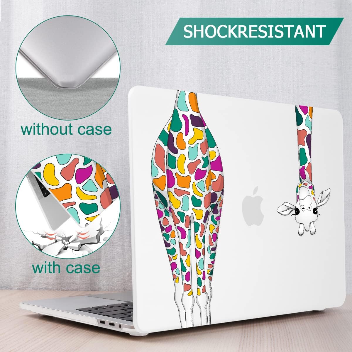 Get Special Price May Chen for MacBook Air 13 Inch Case 2018 2019 2020 Release A1932 A2179 A2337 M1,Hard Shell Case Colorful Giraffe Pattern Compatible for MacBook Air 13 Inch & Retina Display Fits Touch ID,Z480 One-Day Sale: Up to 60% Off May Chen for MacBook Air 13 Inch Case 2018 2019 2020 Release A1932 A2179 A2337 M1,Hard Shell Case Colorful Giraffe Pattern Compatible for MacBook Air 13 Inch & Retina Display Fits Touch ID,Z480