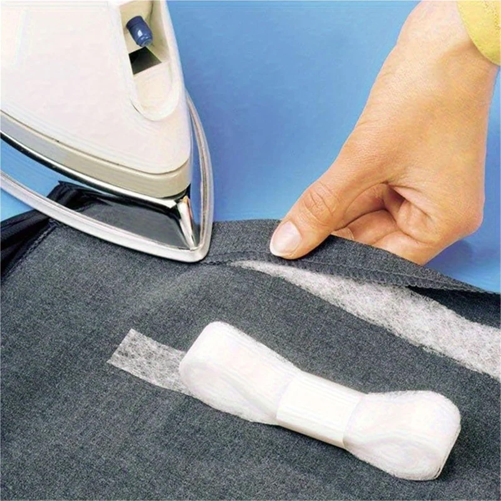 4roll Hot Melt Doppelseitiges Klebeband Selbstklebende Hosen Paste Eisen Auf Hosen Stoffe for DIY Nähen