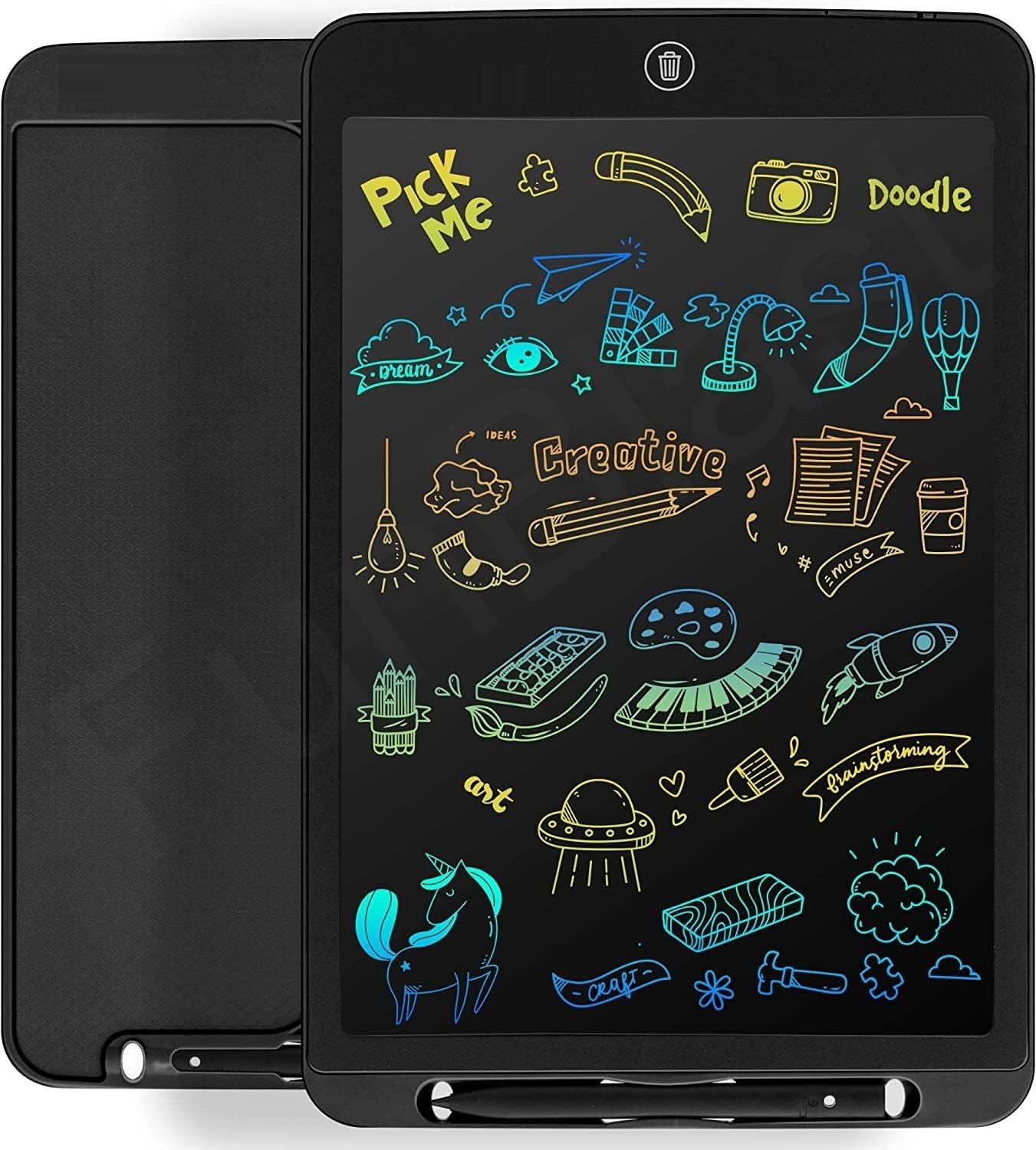 FunBlast LCD Writing Tablet for Kids - 8.5 Inch Digital Slate, E-Note Pad, Birthday Gift for Kids, Doodle Board for Kid, Writing Board, Educational Toys for Kid (Random Color)-image-30