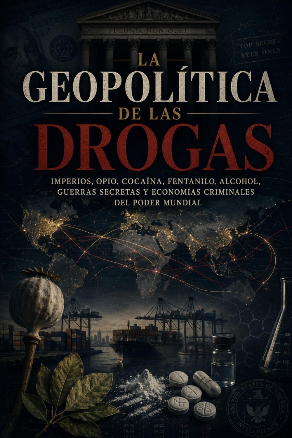 La geopolítica de las drogas: Imperios, opio, cocaína, fentanilo, alcohol, guerras secretas y economías criminales del poder mundial