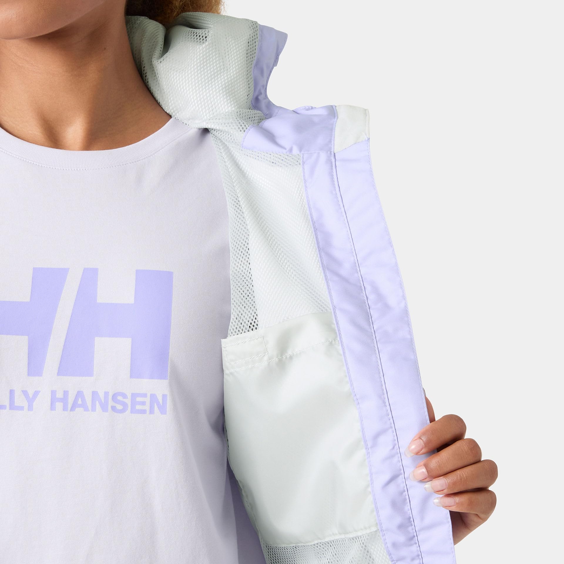 Helly Hansen Damska kurtka W Seven J, jasna lawenda, M