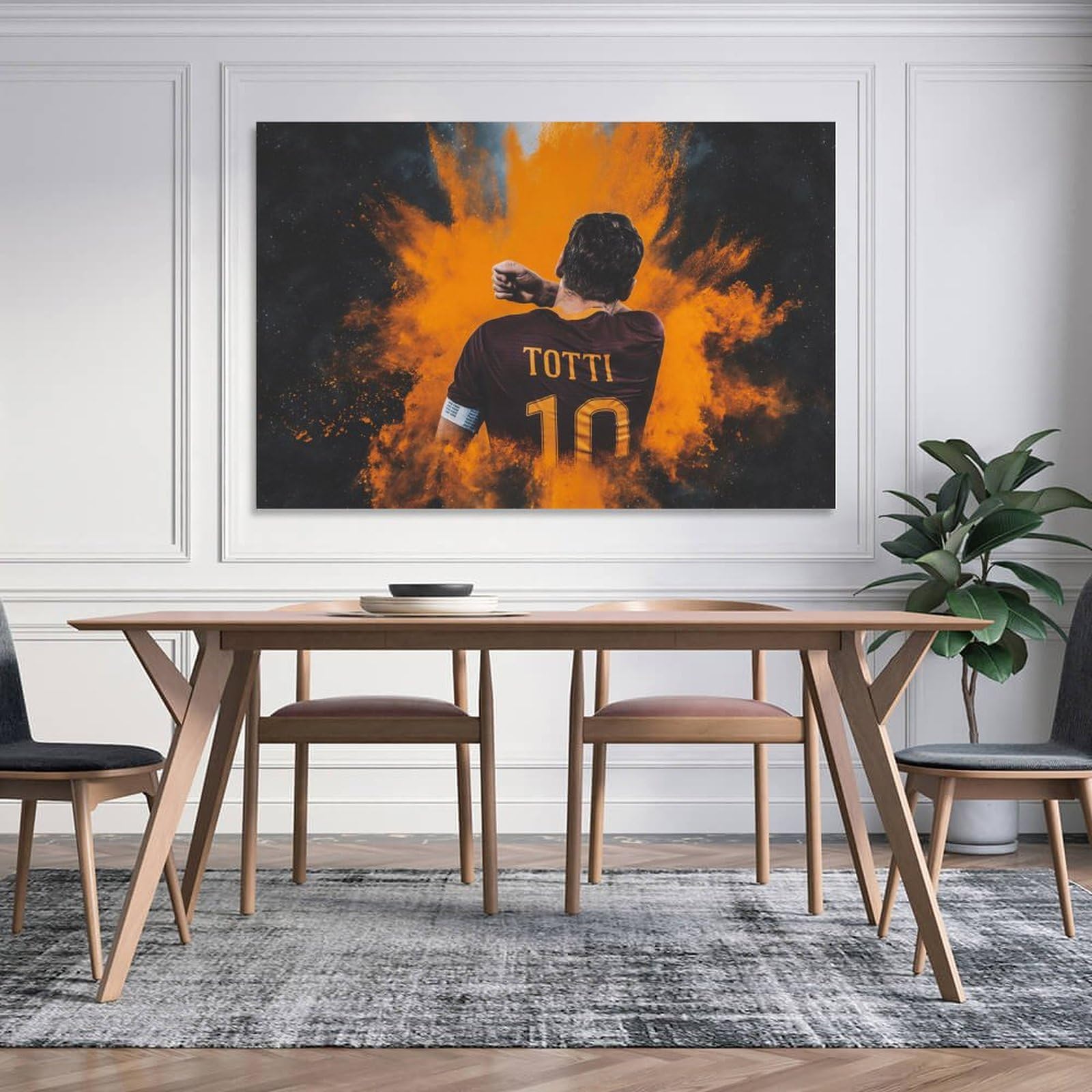 フランチェスコ・トッティ A.S.ローマ アートポスター A2版