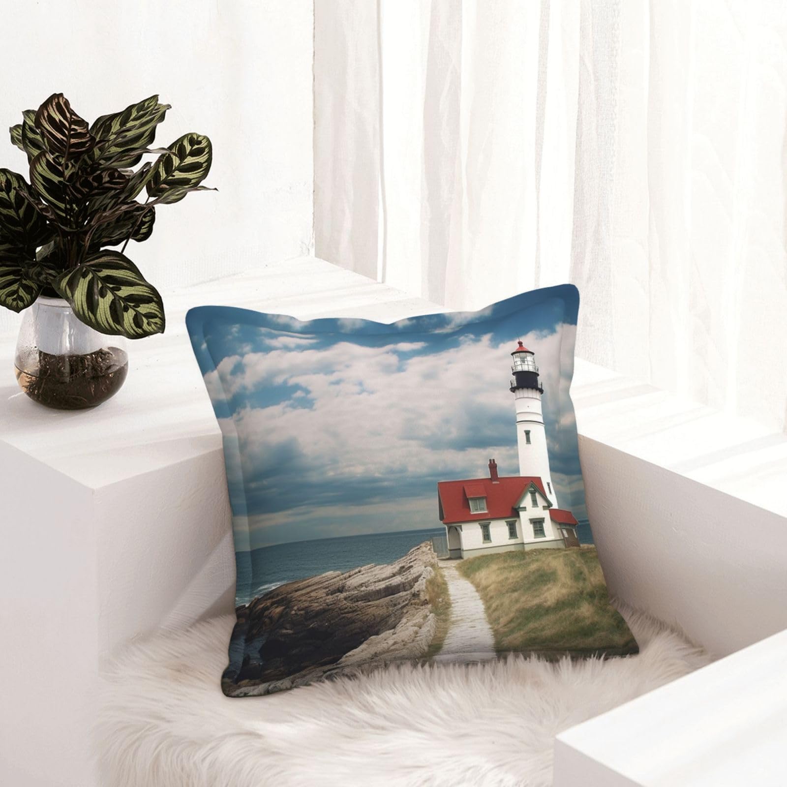 Housse de coussin similicuir 50x50 lot de 2 taies de canapé modernes décoratives