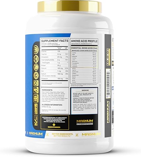 Miniatura 8 de Magnum Nutraceuticals Quattro - Tazas de mantequilla de maní, 4 libras, pueden apoyar el crecimiento muscular y la recuperación