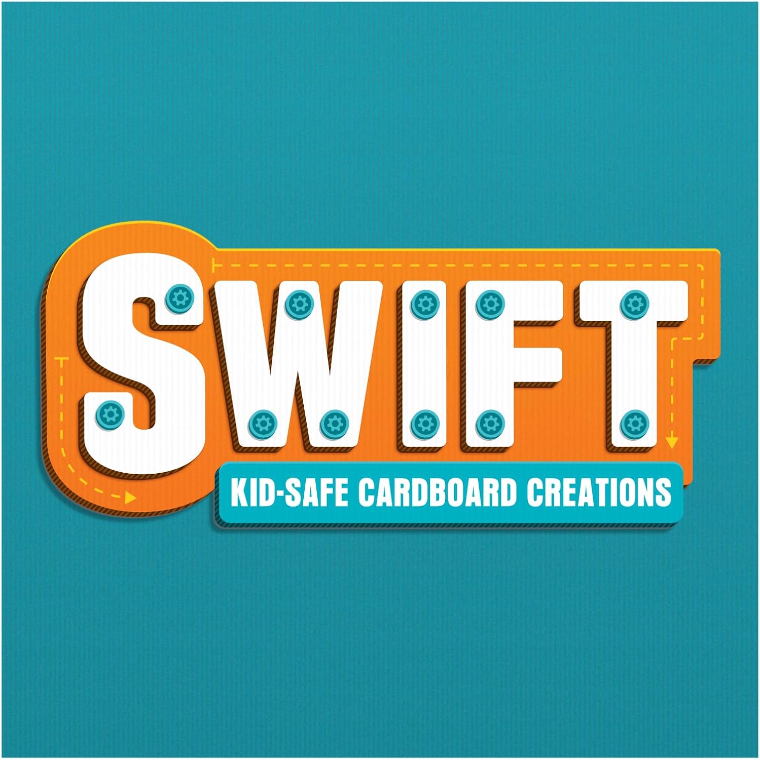 BirdBrain Technologies Swift Student Kit 400+ Pieces | Classroom Cardboard Construction Kit | Durable Organizer for Makerspaces | Kid-Safe STEM Tools for 2–4 Students