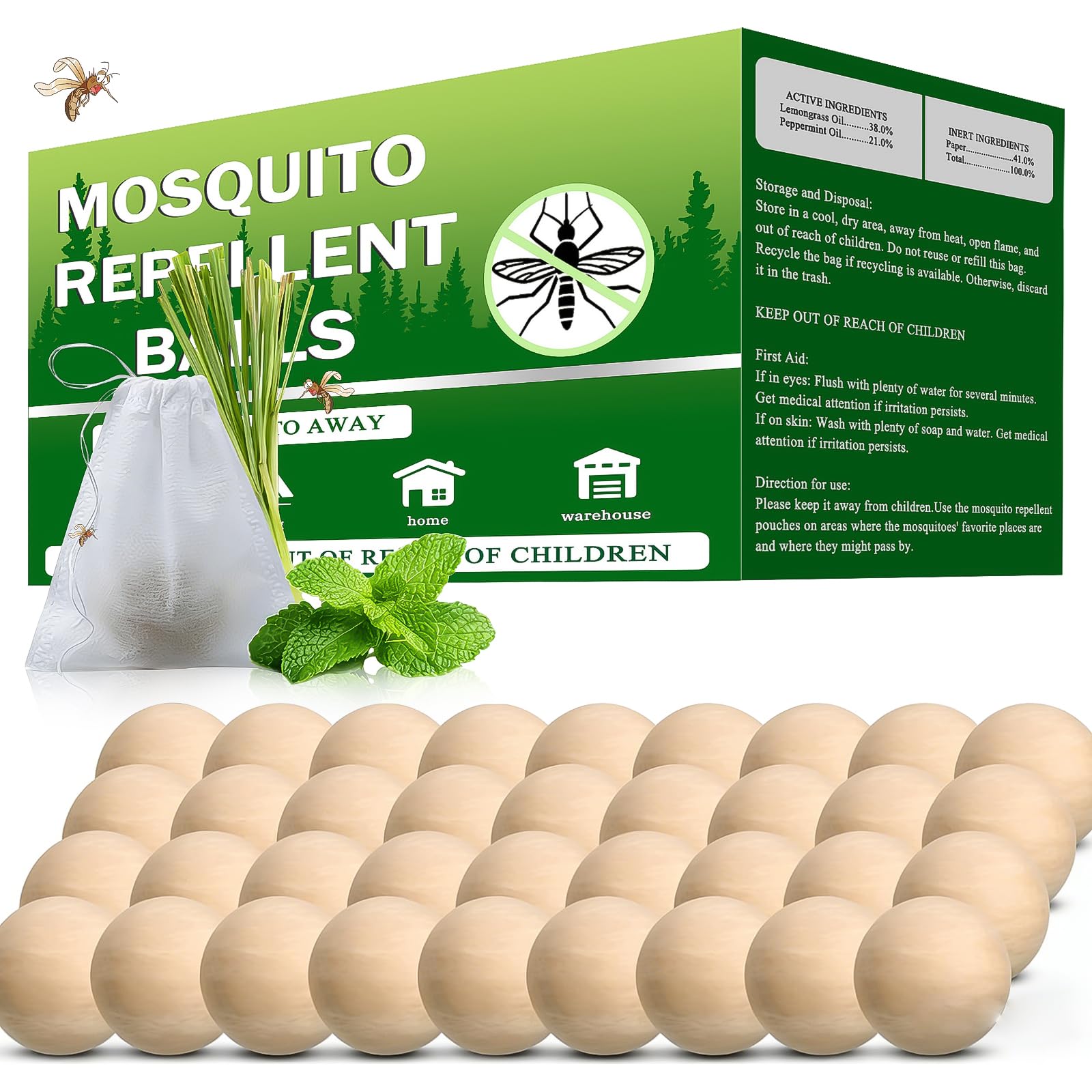 Scarilpest Mosquito Balls