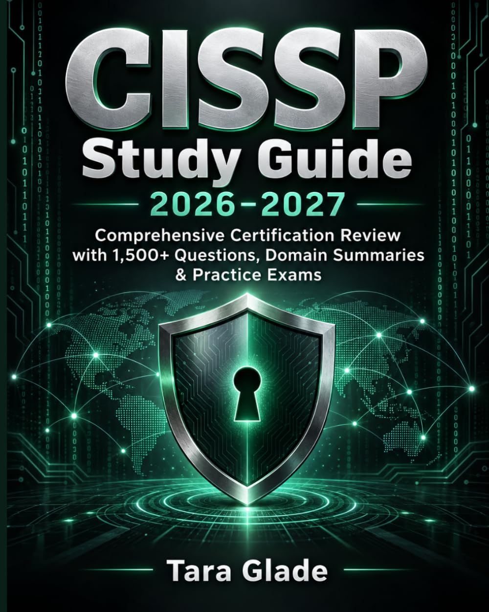 CISSP Study Guide 2026–2027: Comprehensive Certification Review with 1,500+ Questions, Domain Summaries & Practice Exams