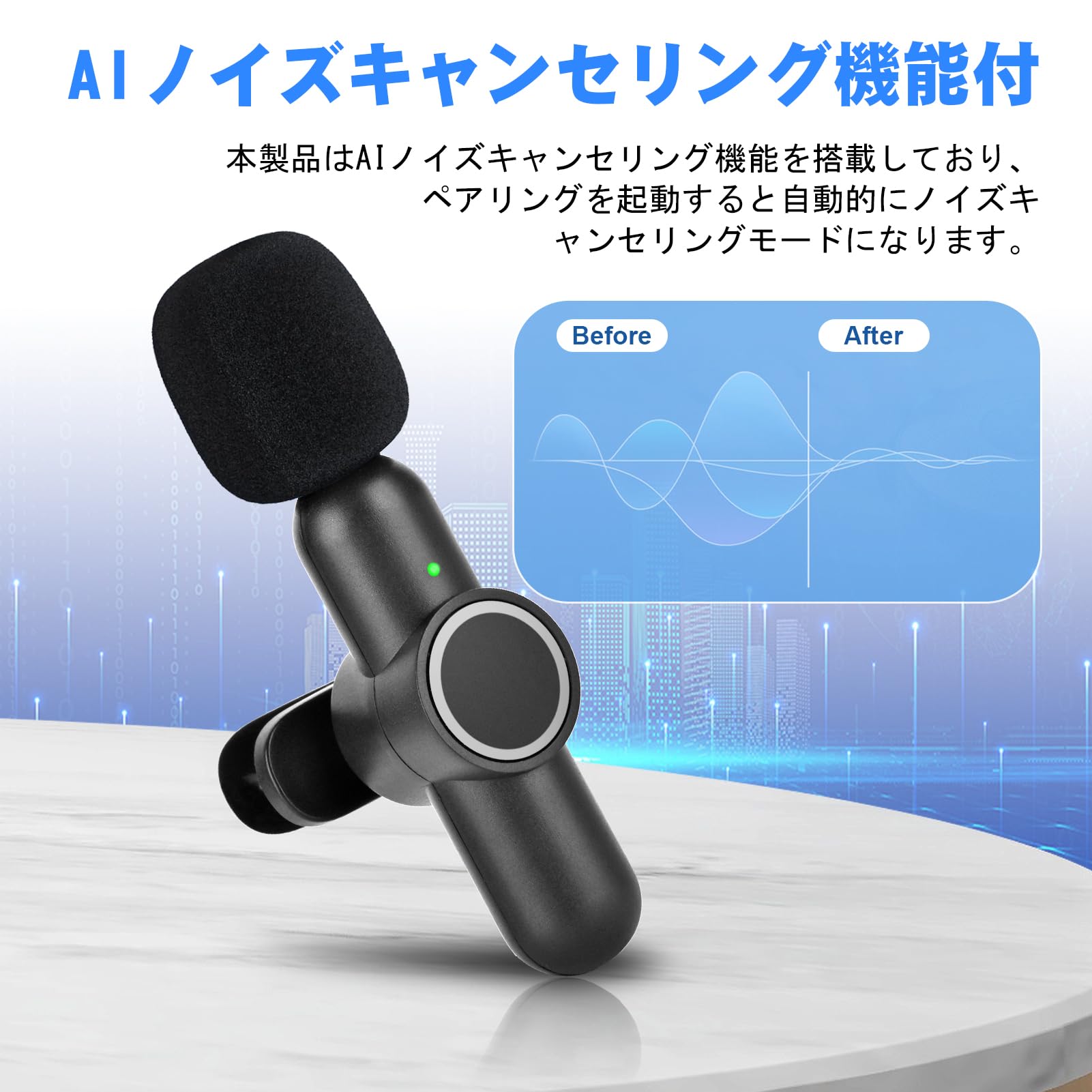 Amazon.co.jp: Fifod ピンマイク ワイヤレスマイク 2人同時に