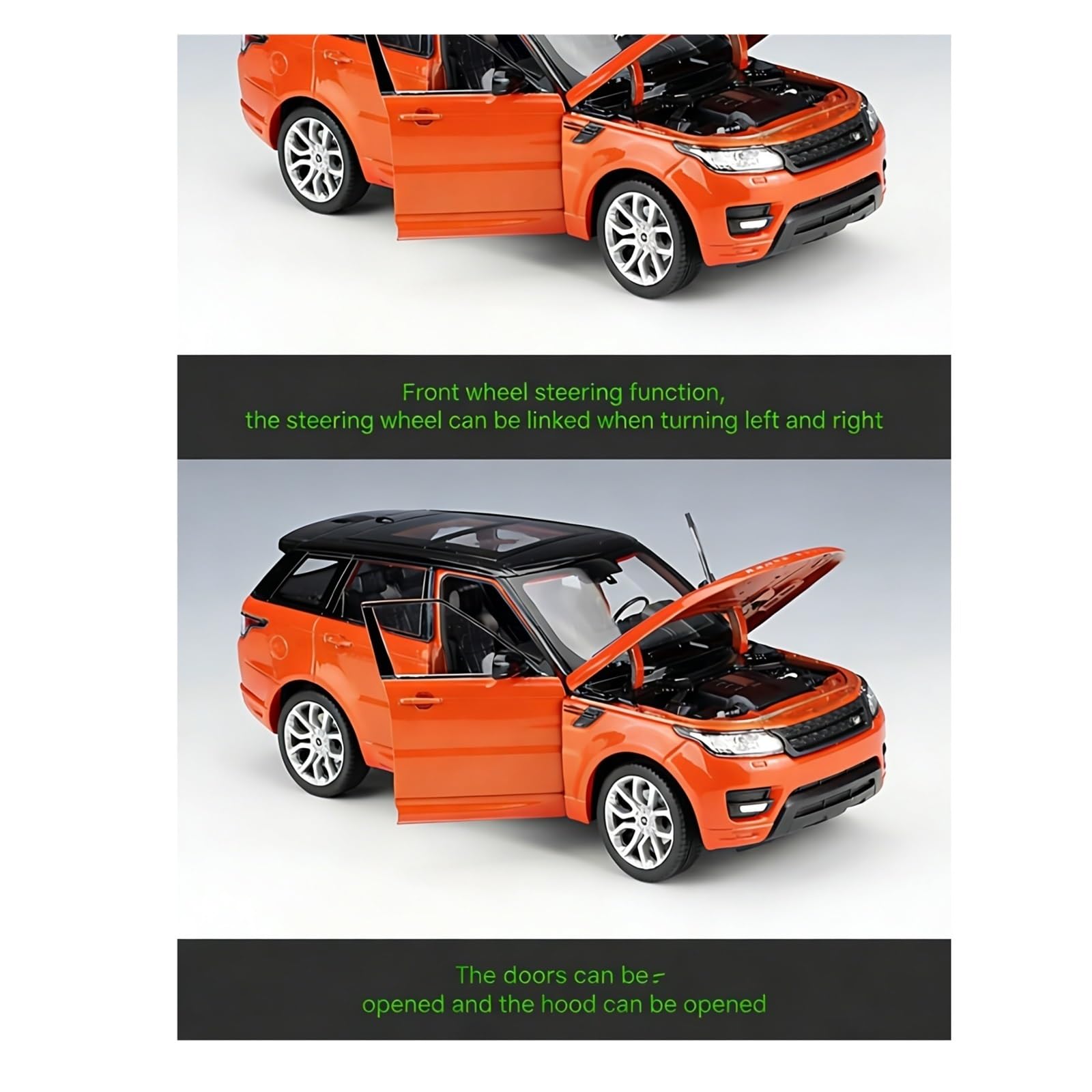 Amazon | 1:24 レンジローバースポーツホビーおもちゃの車両モデル