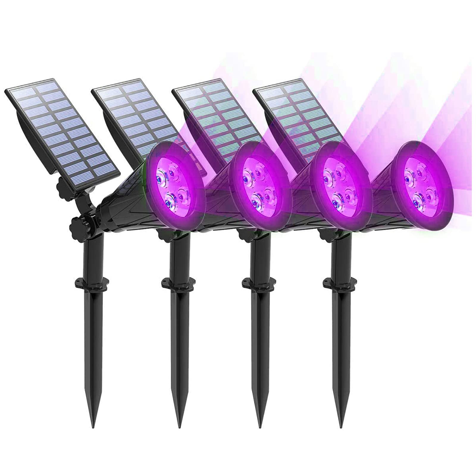 Buy Solar Landscape Spot Light Outdoor TSUNUS Purple Spotlight Flood